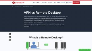 VPN vs Remote Desktop | ExpressVPN