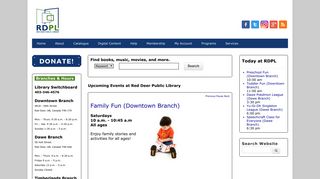 Red Deer Public Library | open for discovery