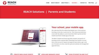Boarding Student Care - REACH Boarding School Software
