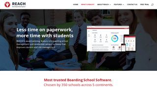 What is REACH? - REACH Boarding School Software