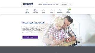 Online Banking, Credit Cards, Savings and Loans | Quorum