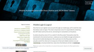 Mobile Login & Logout – Mobile Authentication with React Native and ...