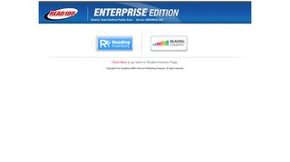 READ 180 Enterprise Edition Student Access