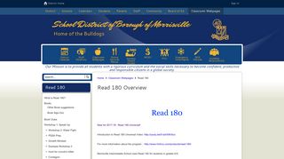 Read 180 / What is Read 180? - Morrisville School District