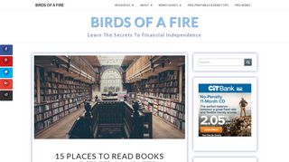 15 Places To Read Books Online (Free) Completely Legally – Birds of ...
