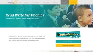 Read Write Inc. Phonics - Ruth Miskin Training