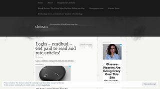 Login – readbud – Get paid to read and rate articles! | shezan