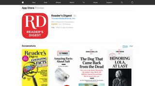 Reader's Digest on the App Store - iTunes - Apple
