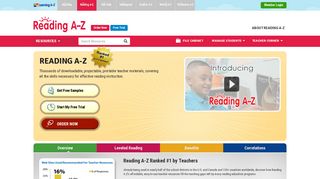 Reading A-Z: The online reading program with downloadable books to ...