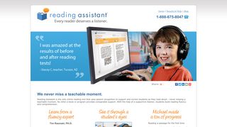 Reading Assistant: Every reader deserves a listener!
