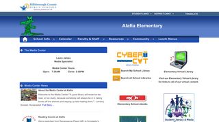Media Center - Alafia Elementary School - Hillsborough County Public ...