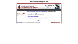 Scholastic Reading Counts