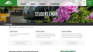 Student Email - Green River College
