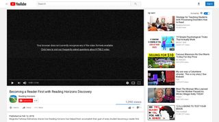 Becoming a Reader First with Reading Horizons Discovery - YouTube