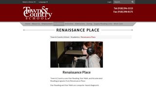 Renaissance Place - Town & Country School