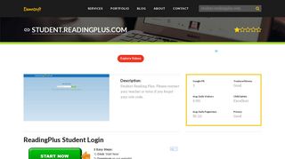 Welcome to Student.readingplus.com - ReadingPlus Student Login