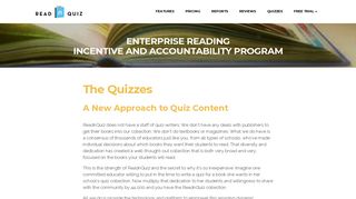 ReadnQuiz - The Quizzes