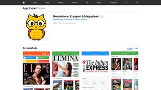 Readwhere: E-paper & Magazines on the App Store - iTunes - Apple