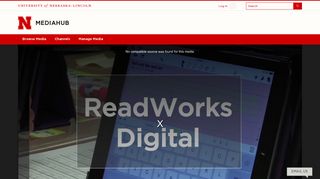 Episode 47, ReadWorks Digital - UNL MediaHub - University of ...