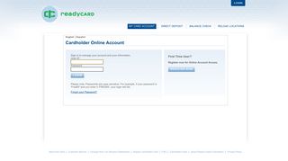 ReadyCARD - Cardholder Resources