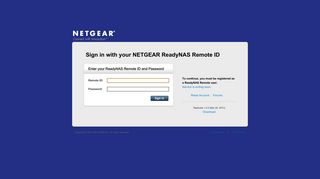 NETGEAR Remote Sphere Entry - ReadyNAS