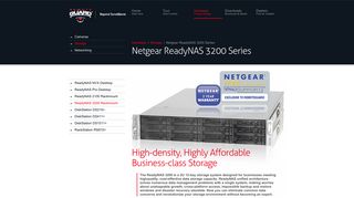 Netgear ReadyNAS 3200 Series | Hardware Range | RemoteGUARD ...