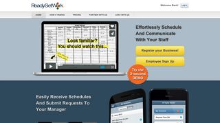 ReadySetWork - Easy Employee Scheduling