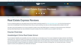Real Estate Express Reviews - AceableAgent