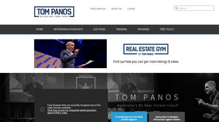 Tom Panos - Real Estate Coaching, Real Estate Training, Real Estate ...