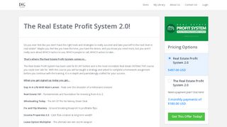 The Real Estate Profit System - Dean Graziosi