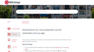 Notifications for new properties via the realestate.com.au app – REA ...