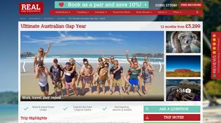 The Ultimate Australian Gap Year | Real Gap Experience