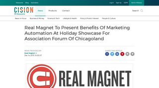 Real Magnet To Present Benefits Of Marketing Automation At Holiday ...