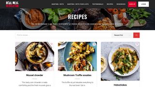 The Best Banting Recipes - Free! | Real Meal Revolution