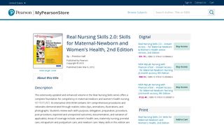 Real Nursing Skills 2.0: Skills for Maternal-Newborn and Women's ...
