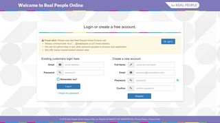 Real People Online | Sign In