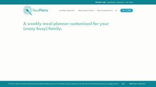 Real Plans: Meal Planning App & Meal Planning Software