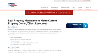 Owners - Real Property Management Metro