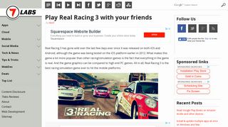 How to play Real Racing 3 with friends? - 7labs