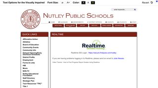 Realtime - Nutley Public School District