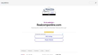 www.Realcomponline.com - Realcomp Online Login - urlm.co