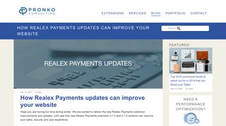 How Realex Payments updates can improve your website | Pronko ...
