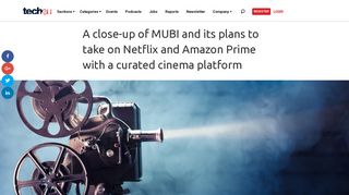 Taking on Netflix and Amazon Prime: A spotlight on MUBI - Tech.eu