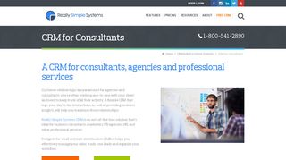 CRM for Consultants | Really Simple Systems CRM