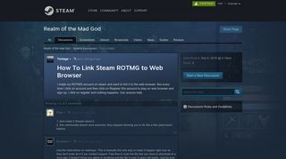 Realm of the Mad God General Discussions - Steam Community