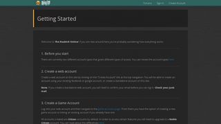 Getting Started - The Realm® Online