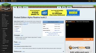 Pocket Edition Alpha Realms build 2 – Official Minecraft Wiki