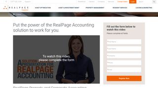 Property and Corporate Accounting Software Single ... - RealPage