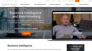 Business Intelligence Software for Multifamily Property ... - RealPage