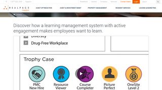 EasyLMS Active Engagement Learning Management ... - RealPage